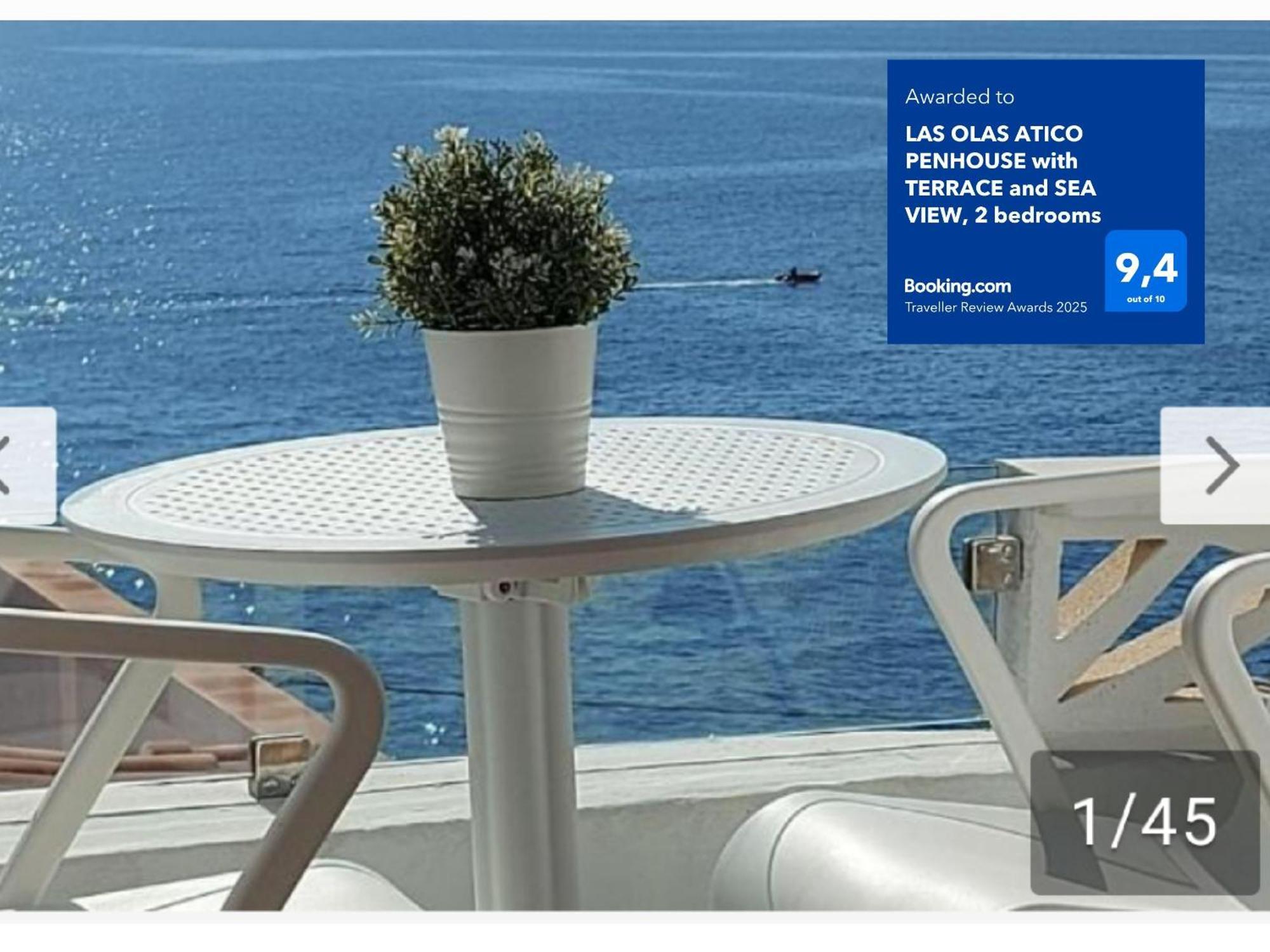 Appartamento Olas Atico Penhouse With Terrace And Sea View, 2 Bedrooms La Caleta (Tenerife)